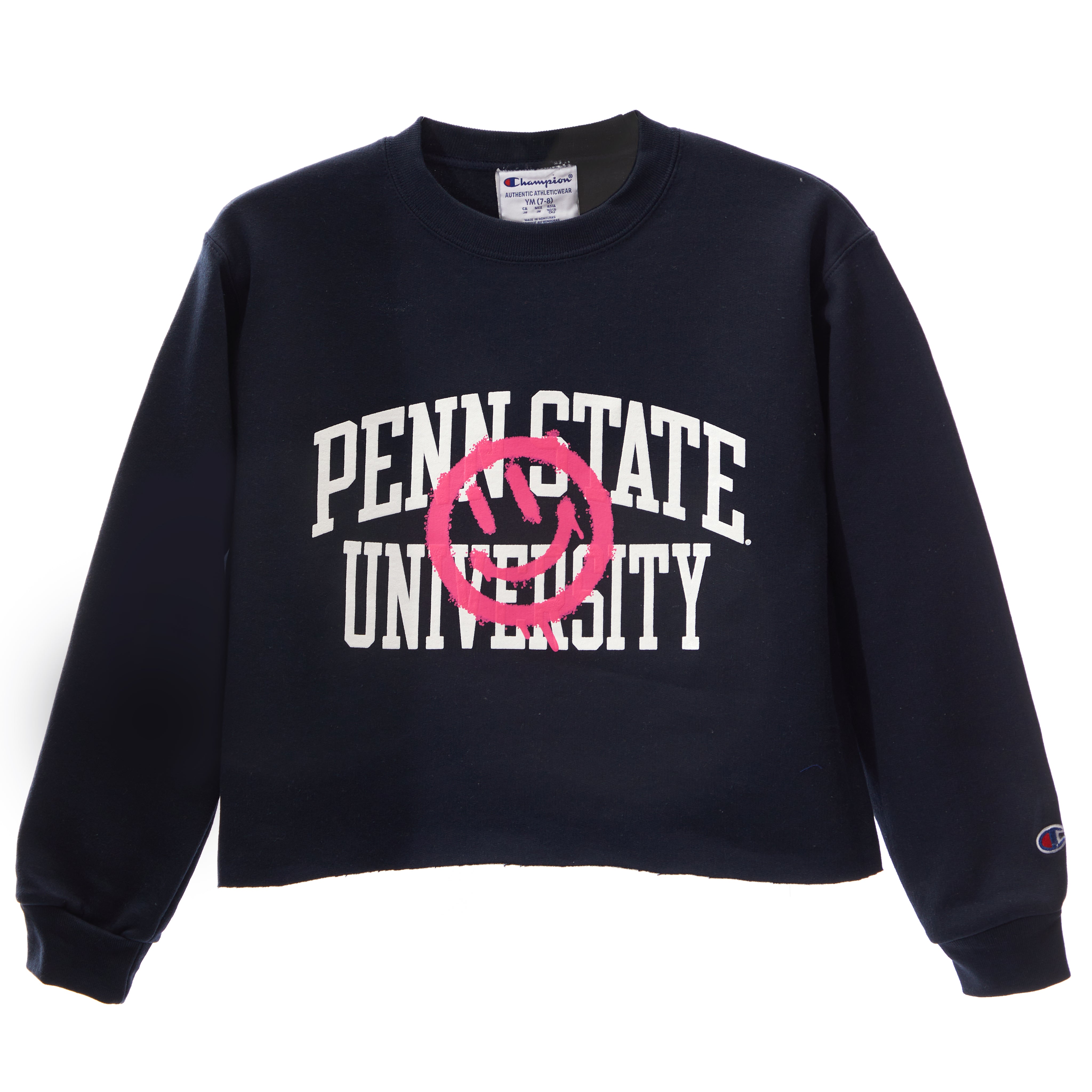 Pink Smiley Penn State Sweatshirt - Denny's