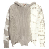 Star Sleeves Tie Dye Sweater - Denny's