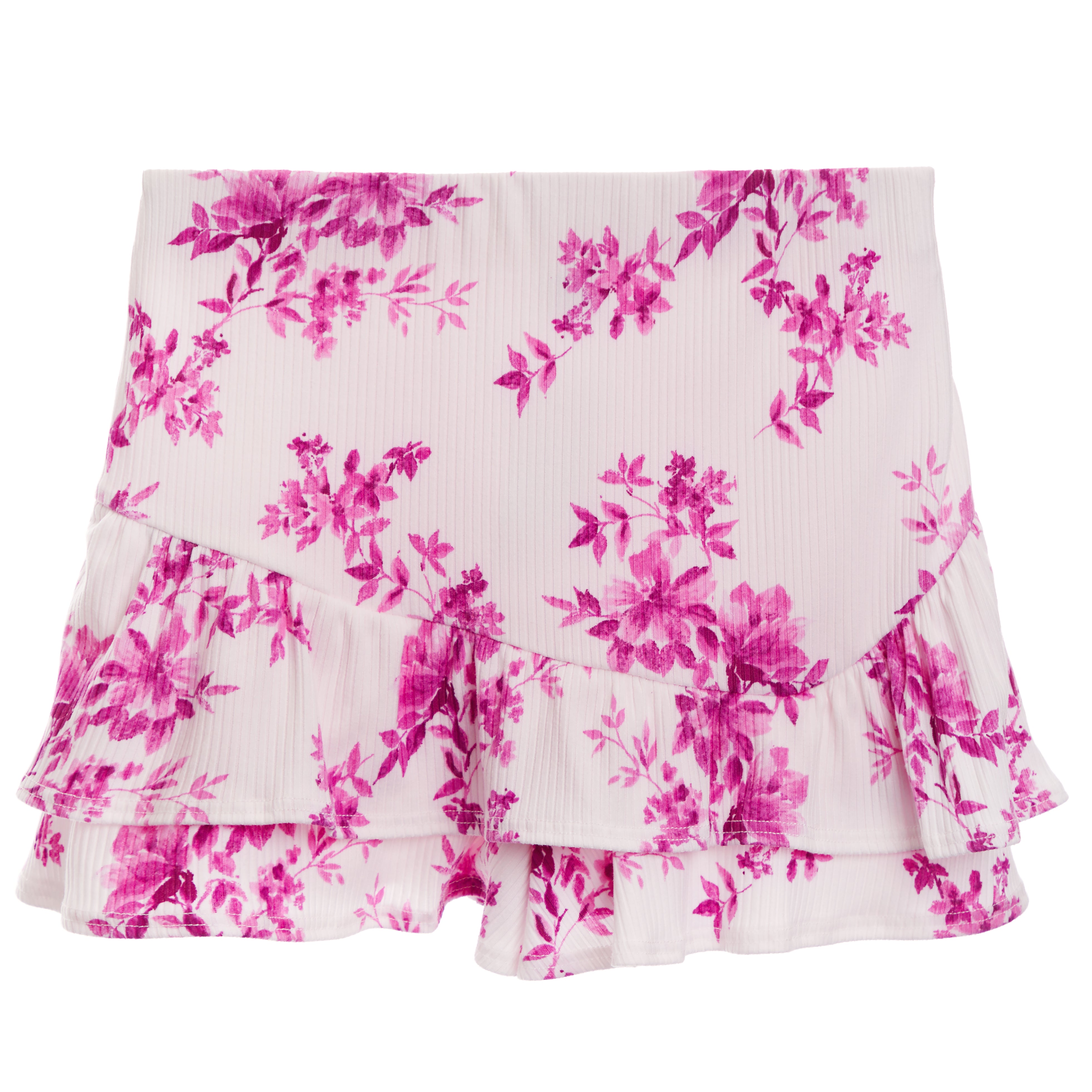 Toille Rib Ruffle Skirt - Denny's