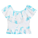 Off The Shoulder Tie DyeTop - Denny's
