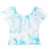 Off The Shoulder Tie DyeTop - Denny's