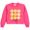 Multi Happy Smiley Crop Sweatshirt - Denny's
