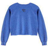 Yellow Smiley Crop Sweatshirt - Denny's