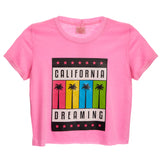 Califonia Dreaming Crop Tee - Denny's