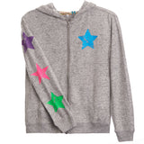 Smile Star Zip Hacci Jacket - Denny's
