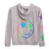 Smile Star Zip Hacci Jacket - Denny's