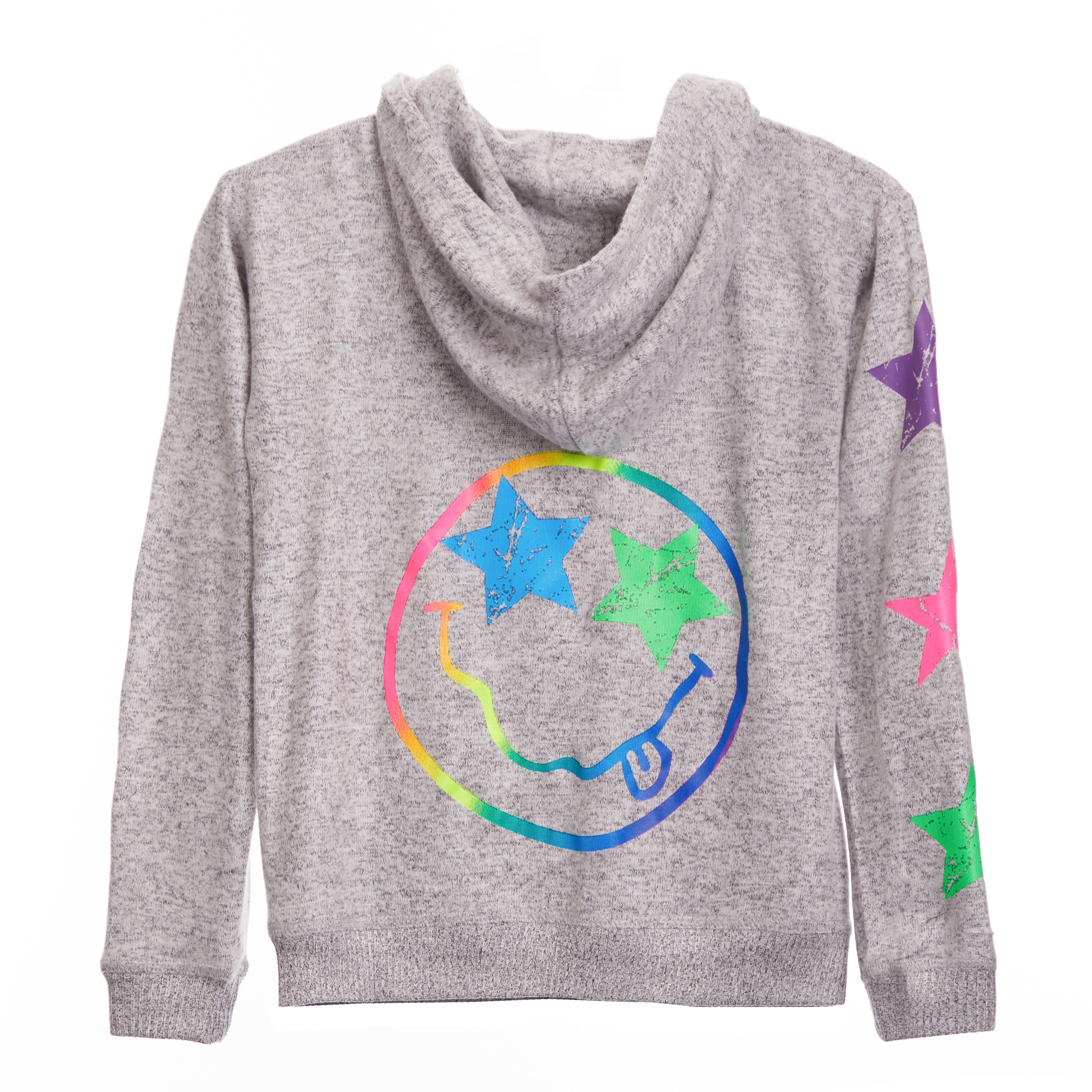 Smile Star Zip Hacci Jacket - Denny's