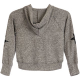 Heart & Star Hacci Zip Hoodie - Denny's