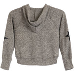 Heart & Star Hacci Zip Hoodie - Denny's