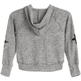 Heart & Star Hacci Zip Hoodie - Denny's