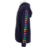 Hacci Hoody with Neon Stars - Denny's