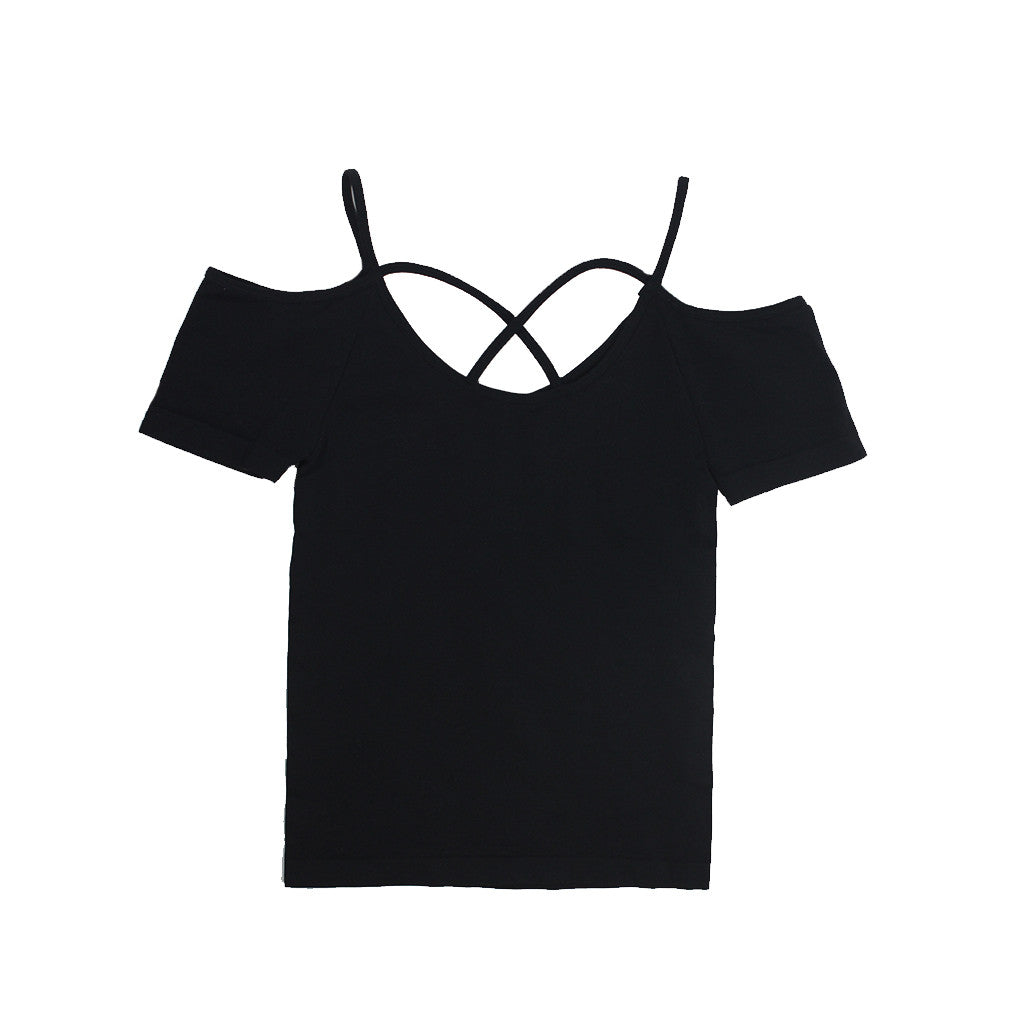 Short Sleeve Criss Cross - Denny's