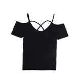 Short Sleeve Criss Cross - Denny's