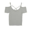 Short Sleeve Criss Cross - Denny's
