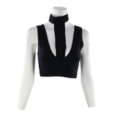 Gigi Cut Out Crop Tank - Denny's