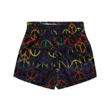Peace Sign Mesh Short - Denny's