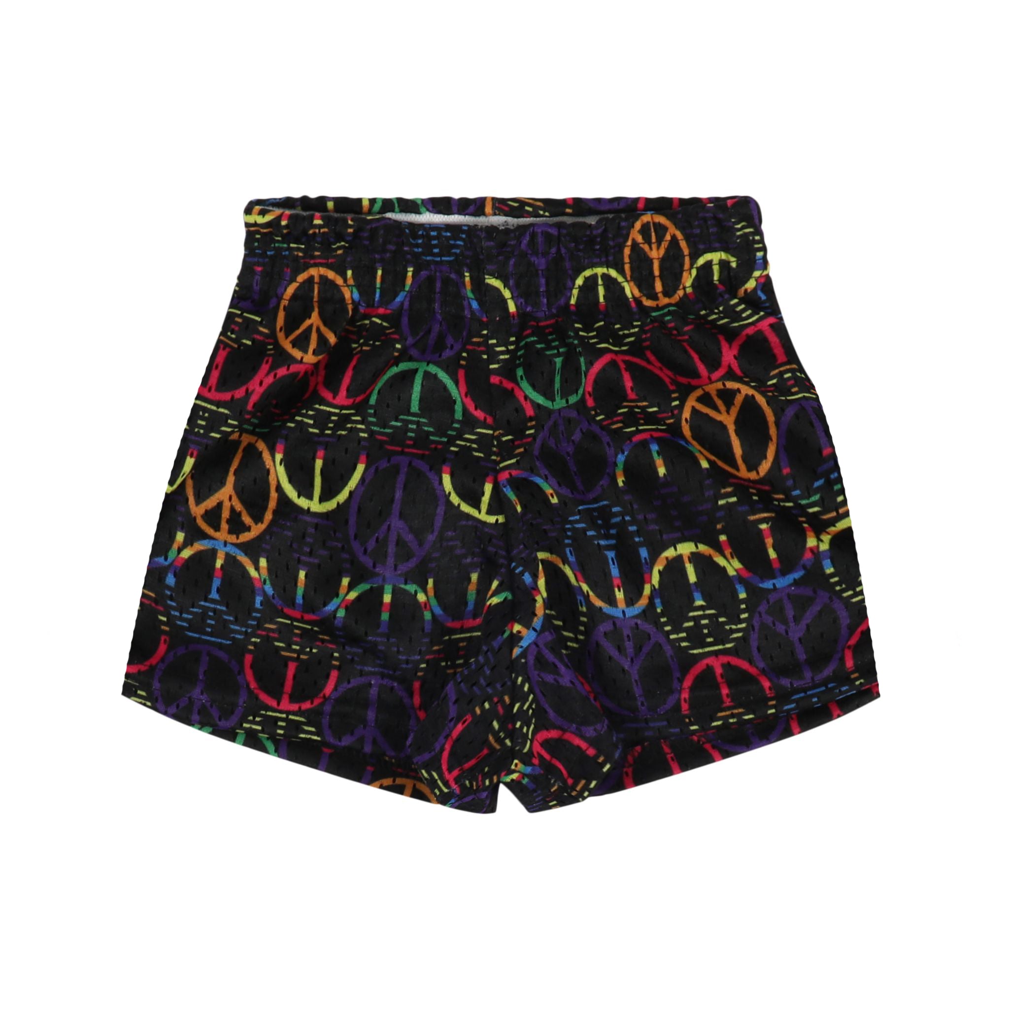 Peace Sign Mesh Short - Denny's