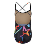1pc Grafitti Star Bathing Suit - Denny's