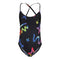1pc Grafitti Star Bathing Suit - Denny's