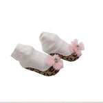 Sock Leopard Flower - Denny's