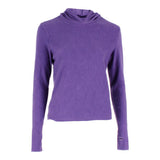 Reverse Fleece Crop Hoody - Denny's