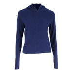 Reverse Fleece Crop Hoody - Denny's