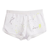 Bolt Splatter Fleece Track Short - Denny's