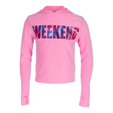 Long Sleeve Reverse Hoody with Weekend - Denny's