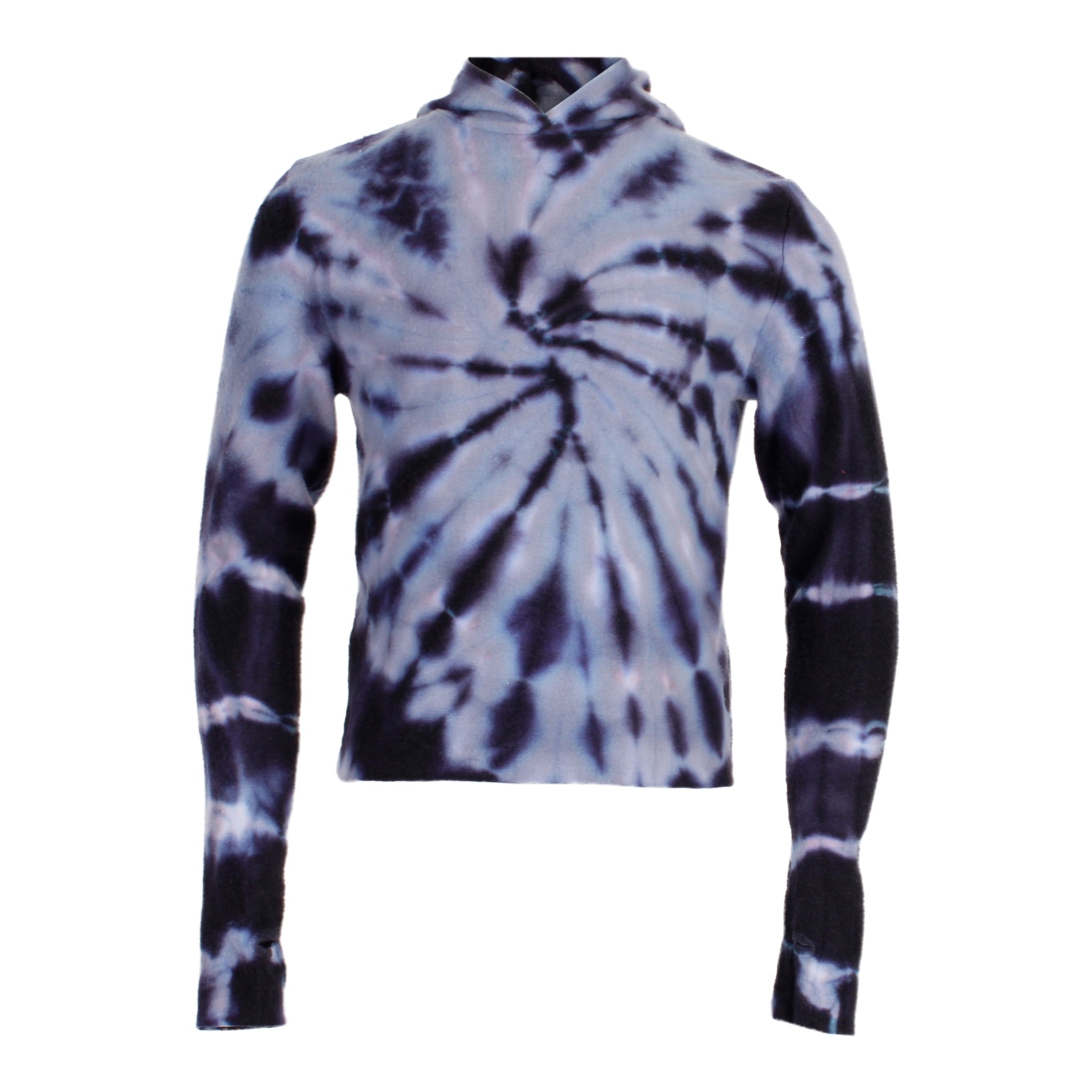 Tie Dye Hooded Reverse Fleece - Denny's
