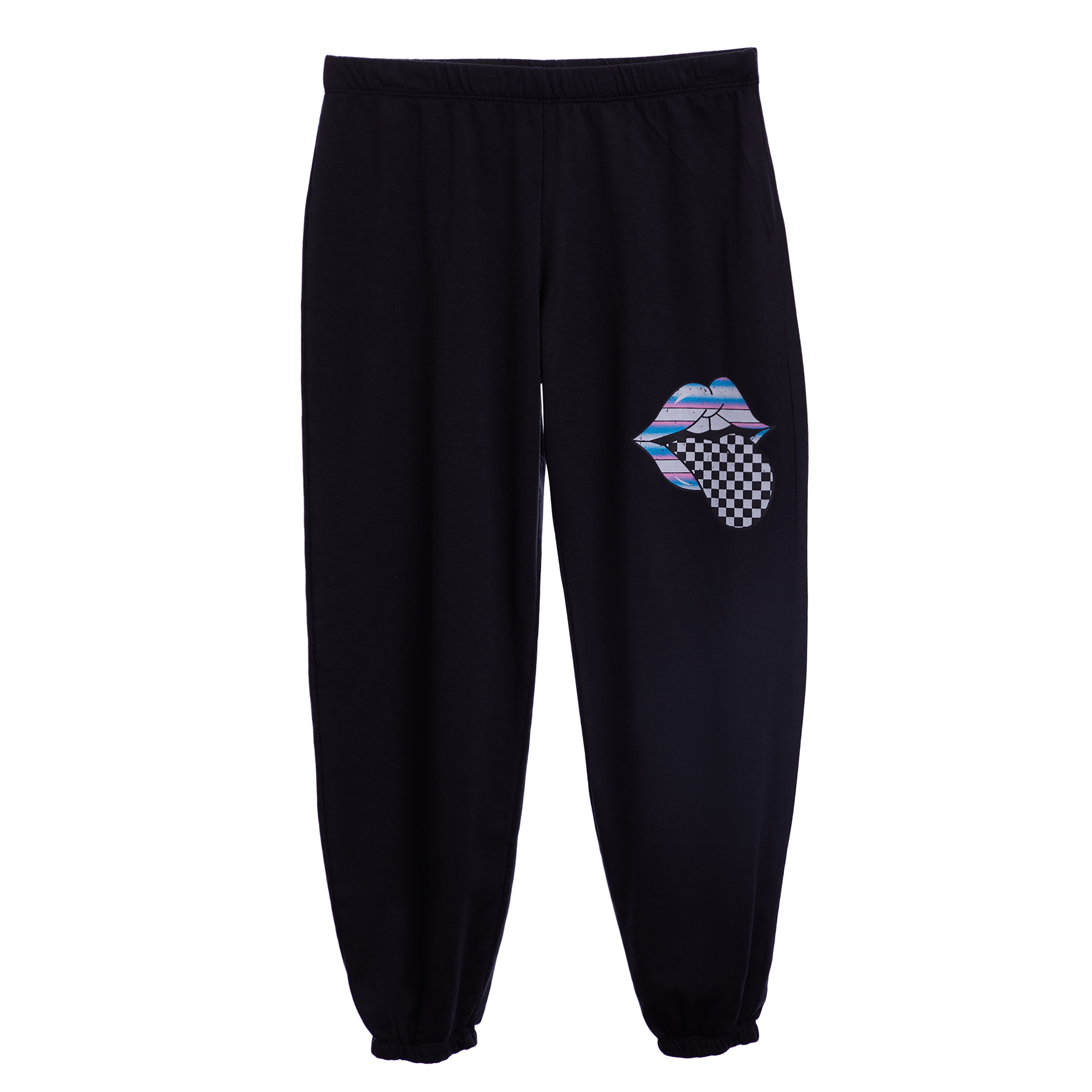 Checkered Tongue Fleece Sweatpant - Denny's