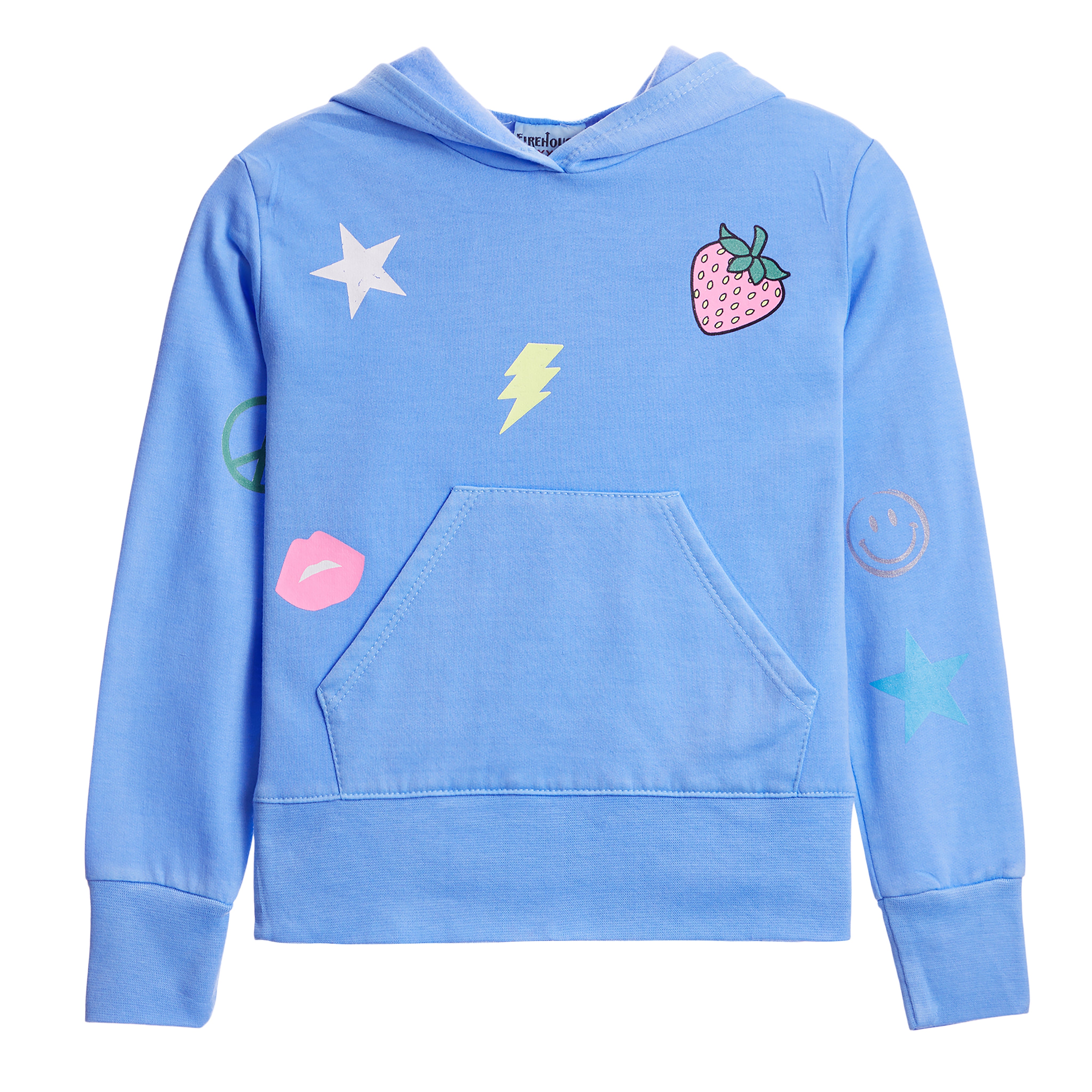 Strawberry & Peace Pocket Hoodie - Denny's