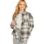 Plaid Button Down - Denny's
