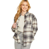 Plaid Button Down - Denny's