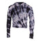 Tie Dye Squirrel Crop Zip Hoody - Denny's