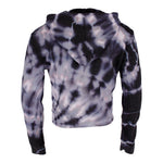 Tie Dye Squirrel Crop Zip Hoody - Denny's