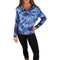 Navy Tie Dye Zip Hoodie - Denny's