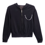 Smiley Zip Hoodie - Denny's