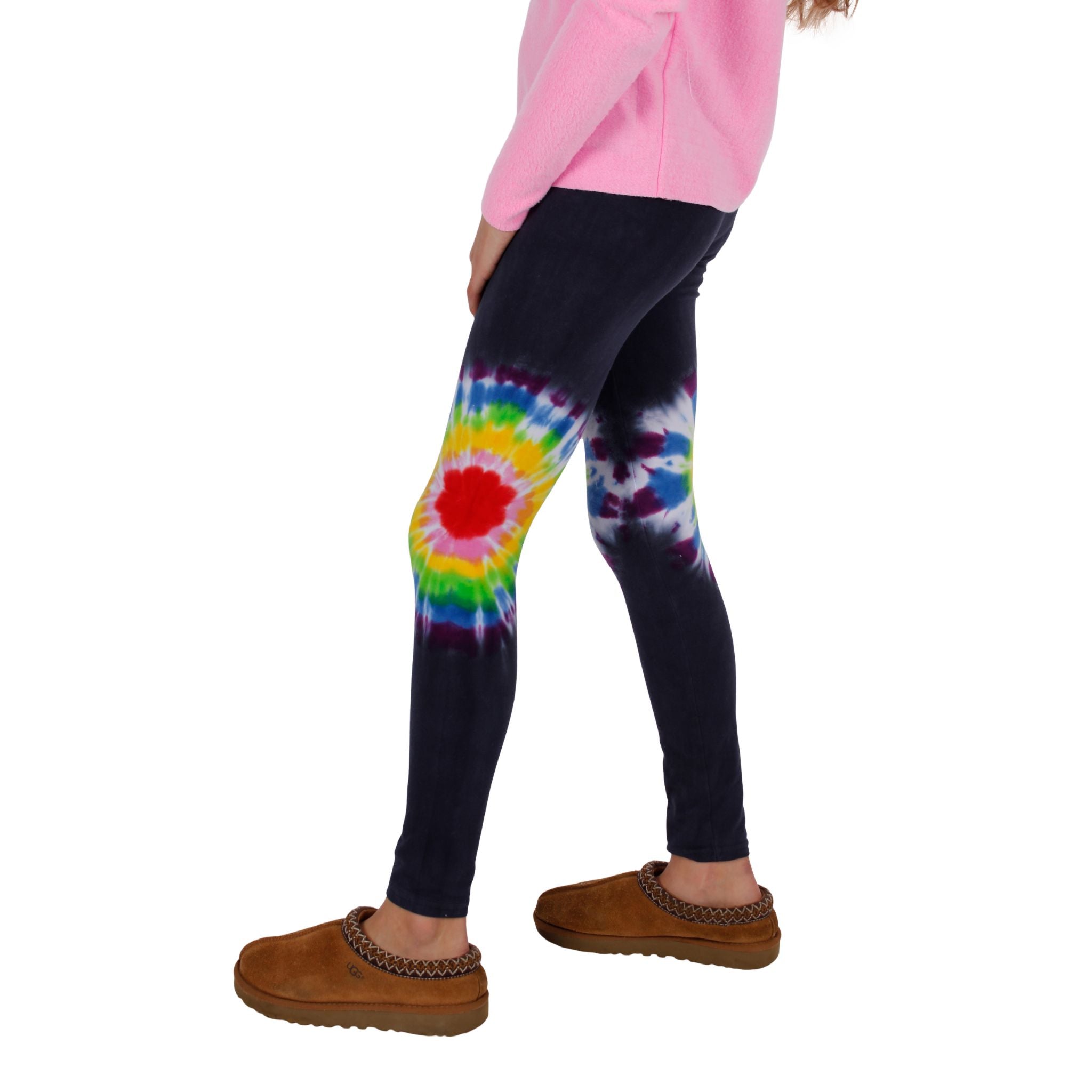 Ryder Tie Dye Side Bullseye Legging - Denny's