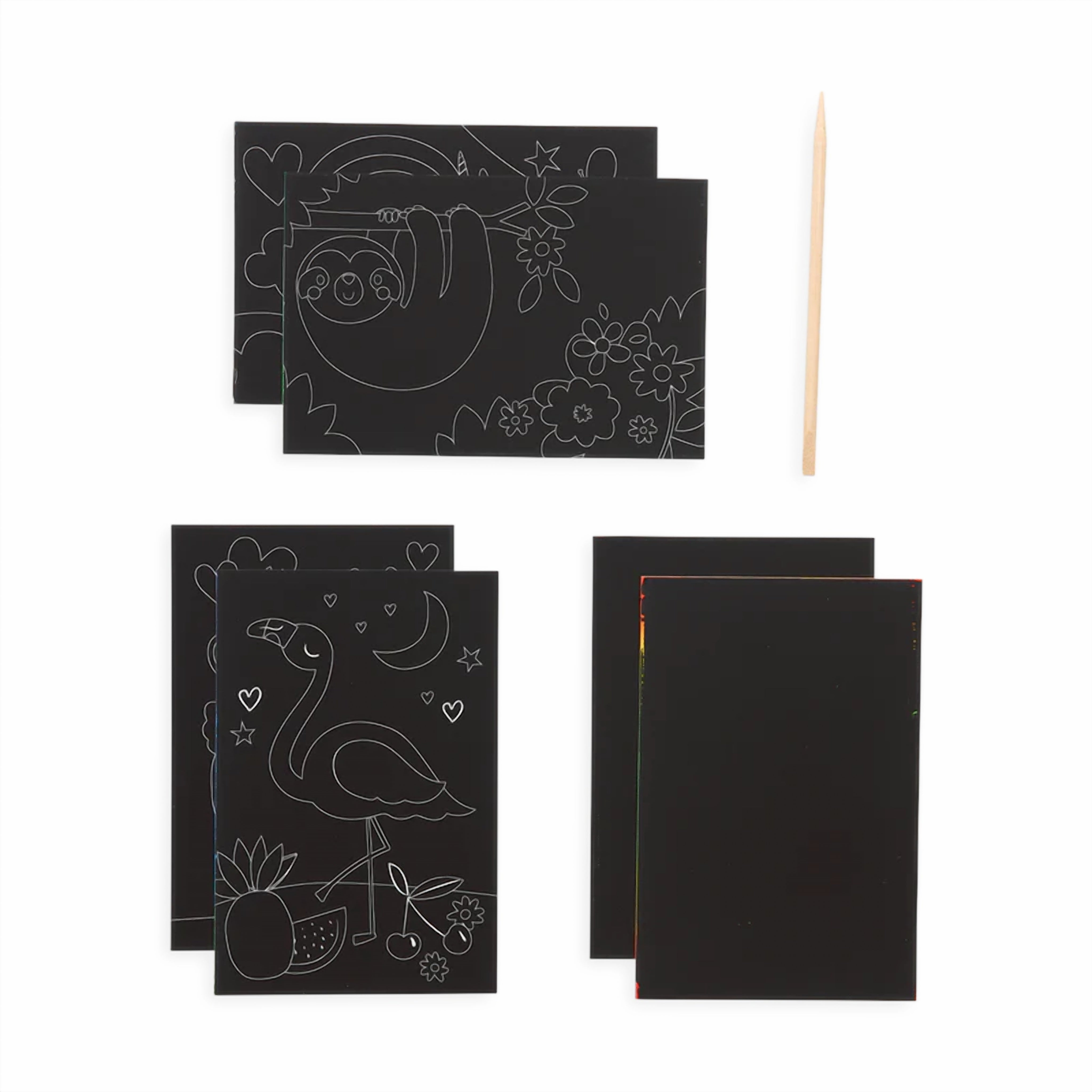 Miini Scratch & Scribble Unicorn Art Kit - Denny's