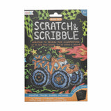 Mini Scratch & Scribble Monster Truck Art Kit - Denny's