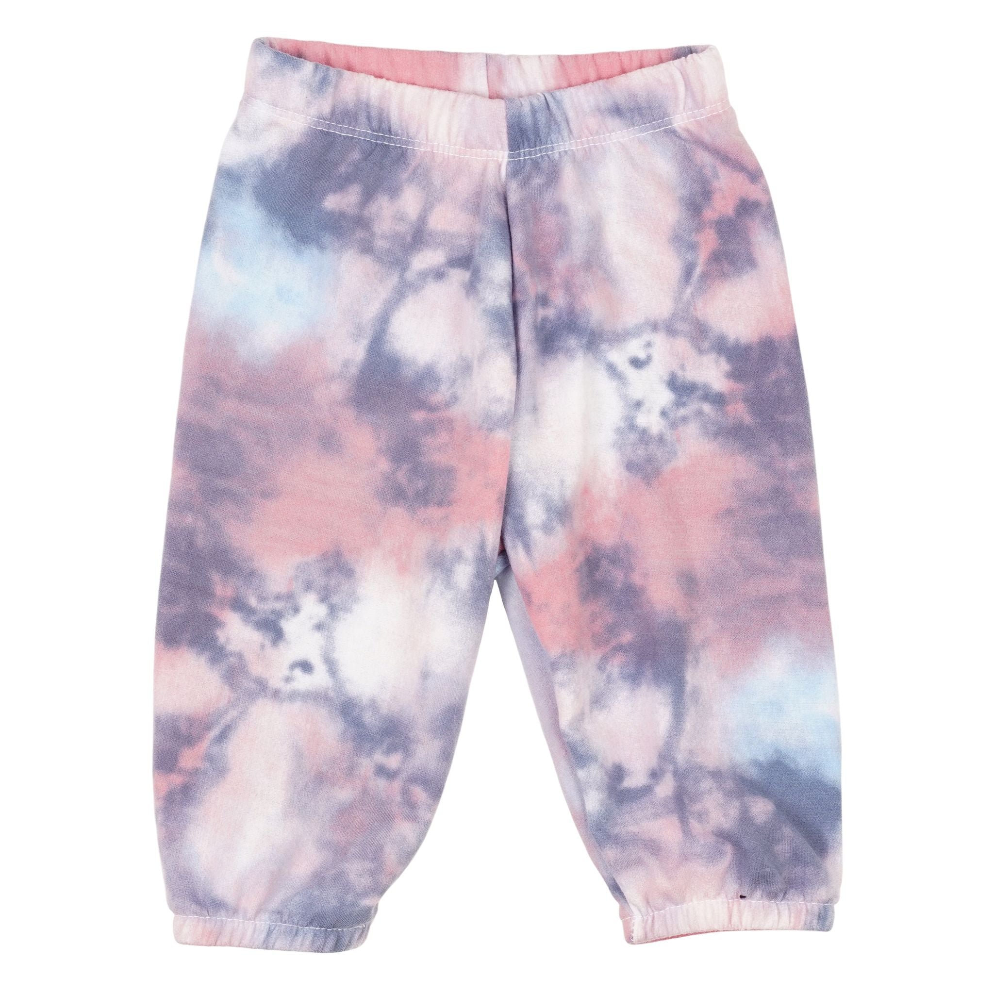 Denim & Peach Tie Dye Sweatpant - Denny's