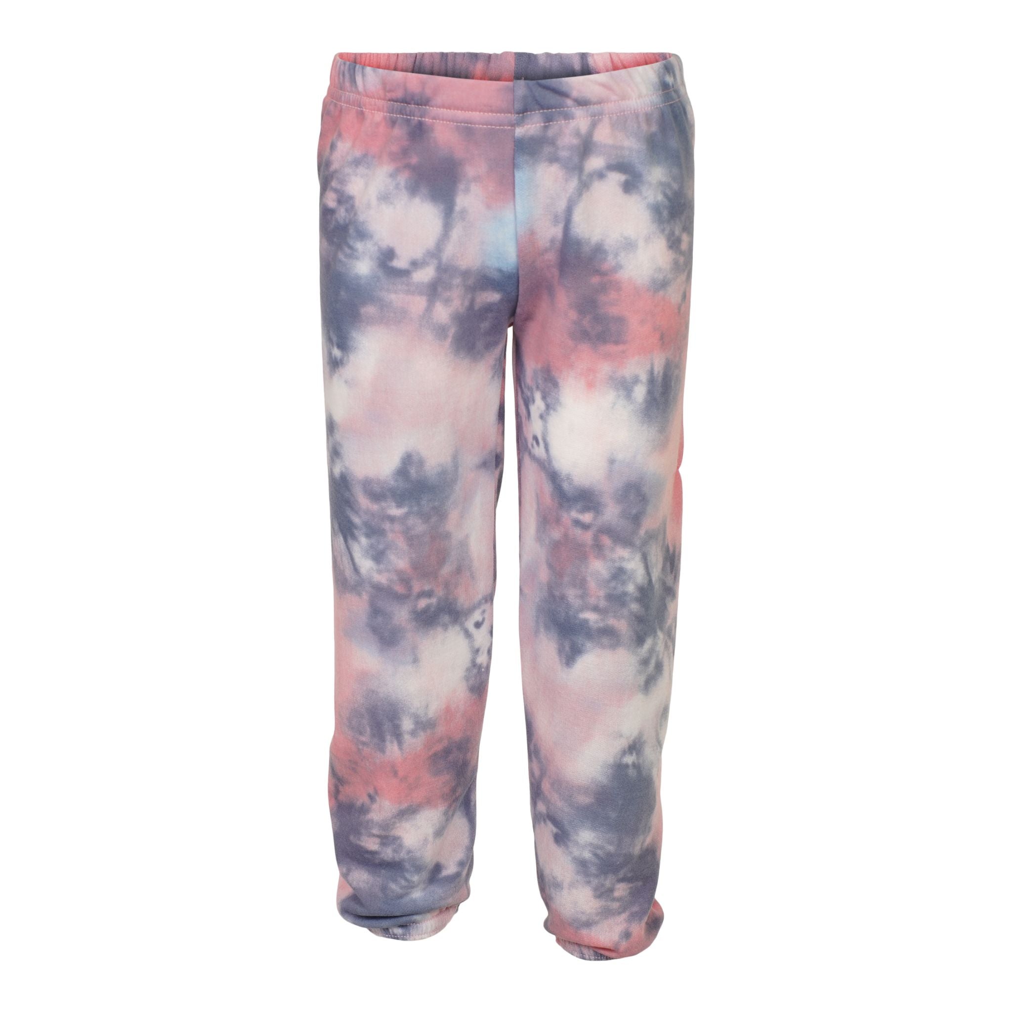 Denim & Pink Tie Dye Jogger - Denny's
