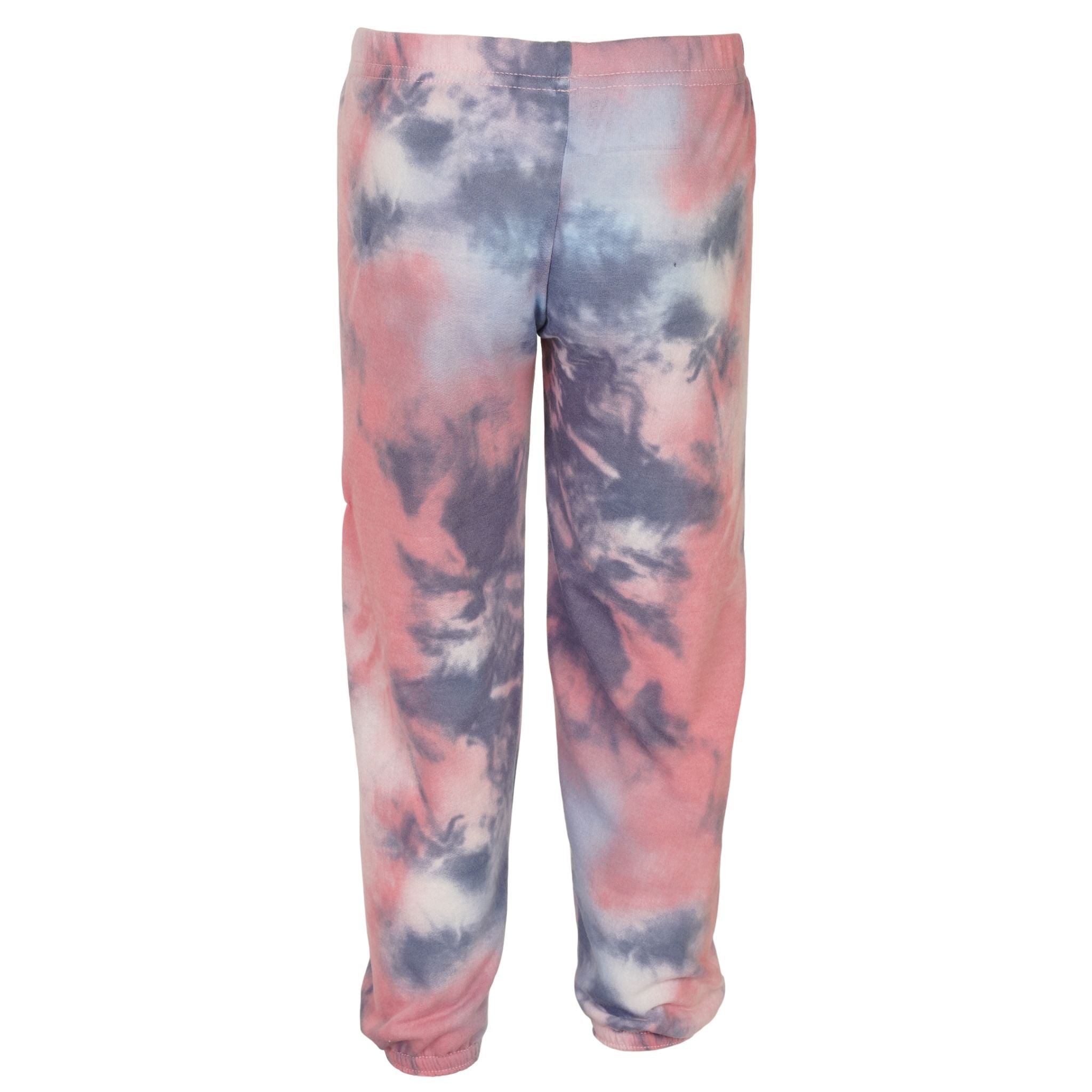 Denim & Pink Tie Dye Jogger - Denny's
