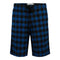 Mens Blue & Black Buffalo Plaid Bermuda - Denny's