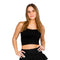 Ribbed Cropped Bungee Cami - Denny's