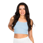 Ribbed Cropped Bungee Cami - Denny's