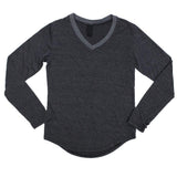 Long Sleeve Vneck - Denny's