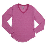 Long Sleeve Vneck - Denny's