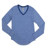 Long Sleeve Vneck - Denny's