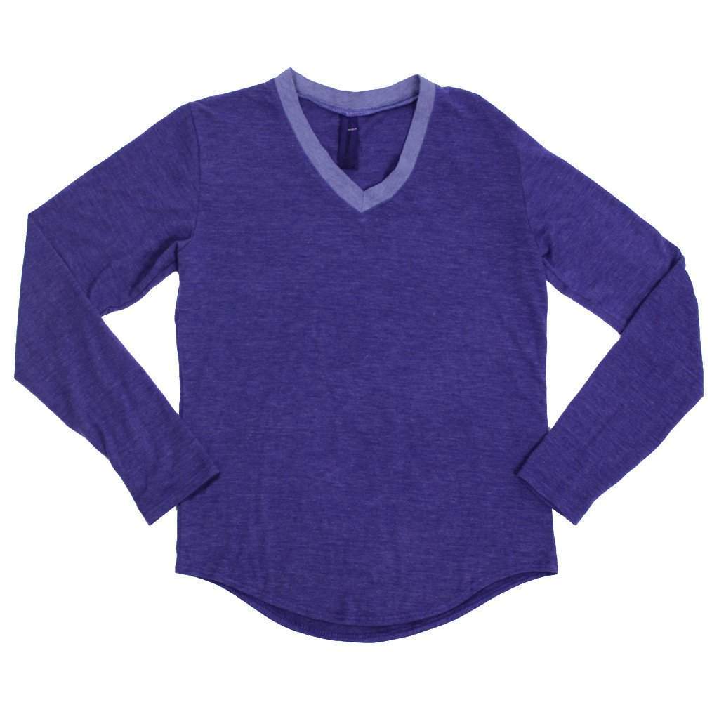 Long Sleeve Vneck - Denny's